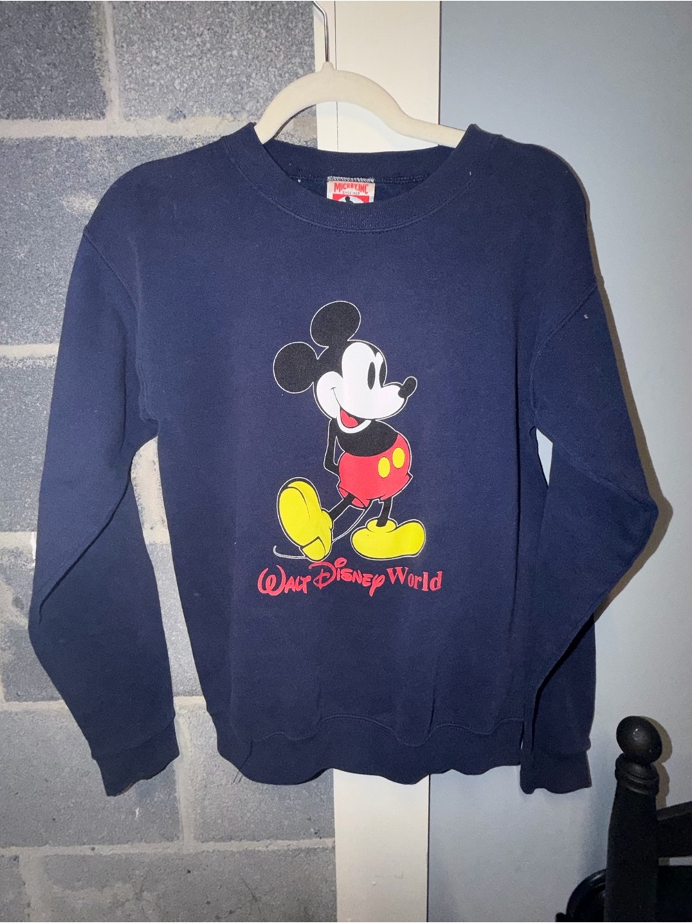 Disney Kids Navy Mickey Mouse Sweatshirt